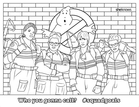 ghostbusters coloring pages coloringbay