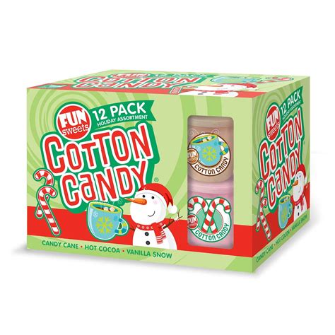 fun sweets holiday cotton candy  ounce  count walmartcom