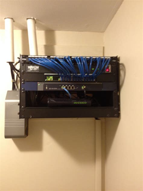 home network rack internet backbone wiring