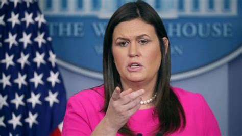 White House Press Secretary Sarah Sanders Says She Was Interviewed By