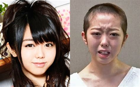 Japanese Pop Star Shaves Head In Penance For Sex Scandal