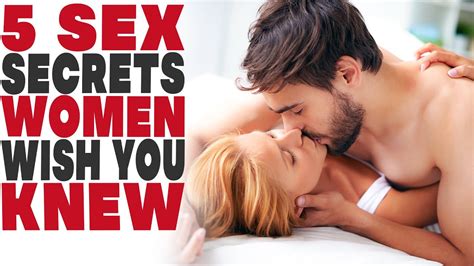 5 Sex Secrets Women Wish You Knew Download Your Free Ebook Youtube