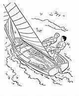 Sailing Boats Colorat Boote Vara Planse Bebas Alam Bermain Mewarna Buku sketch template