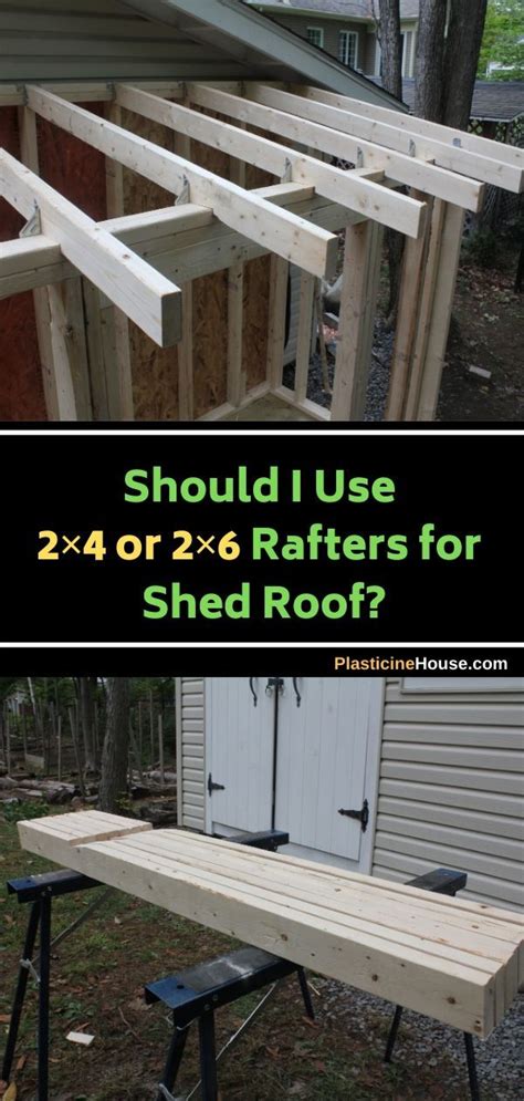 rafters  shed roof