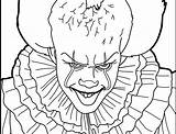 Pennywise Coloring Pages sketch template