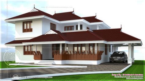 square meter  bedroom kerala style house home kerala plans