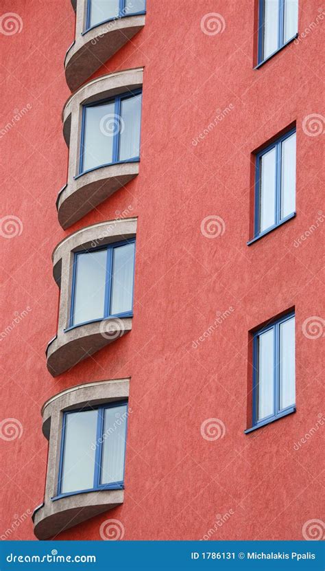 apartment windows stock image image  windowpane building