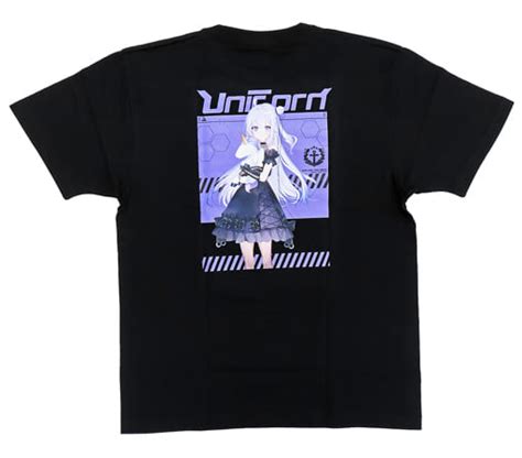 Clothing Unicorn Zozotown×azur Lane Tee T Shirt Black Xl Size Azure