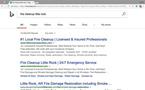 paid search   generate water damage leads  paid search