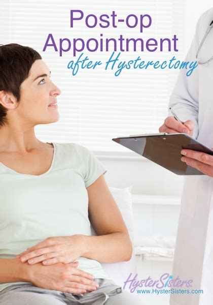 post op appointment after hysterectomy hysterectomy forum