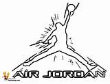 Air Jumpman Coloringhome Nba Sneakers Yeezy sketch template