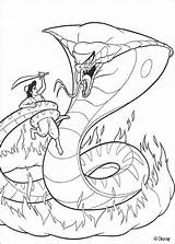 Aladino Cibercuentos Serpiente sketch template