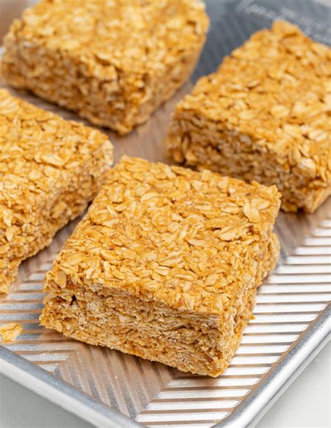 bake oatmeal peanut butter bars  virtual vegan