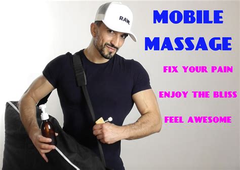 mobile massage barcelona the deep tissue like you never felt before