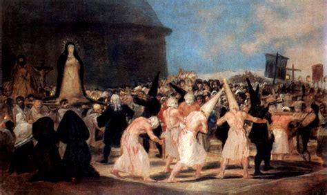 Francisco De Goya Y Lucientes Procesión De Disciplinantes 1815 19