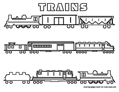 steel wheels train coloring sheet yescoloring  trains