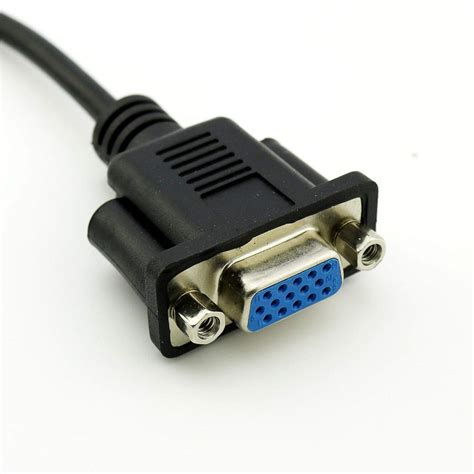 vga cables fidgetgear  ft vga male  db female monitor coaxial cable  pc laptop tv
