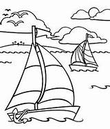 Malvorlagen Segelboot Maritim sketch template