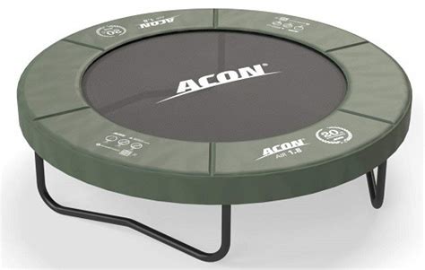 acon trampoline reviews rectangle enclosure air  sport