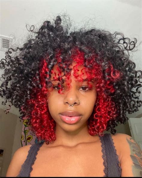 dyed curly hair dyed natural hair hair styles