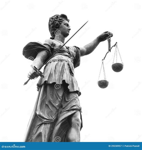 statue  lady justice justitia stock image image