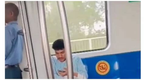 Delhi Cops Release Pic Of Passenger Seen Masturbating In Metro Urge
