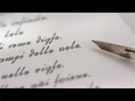 letter  quill stock video youtube