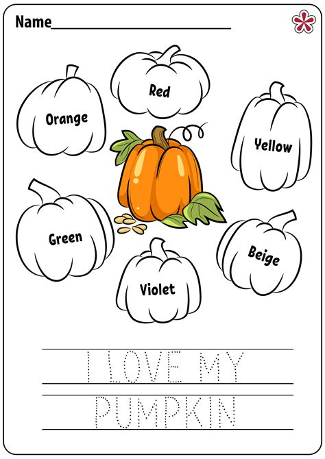 pumpkin worksheets teachersmagcom