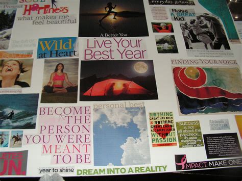 definition of a vision boards and how to implement them in your life vision board making a