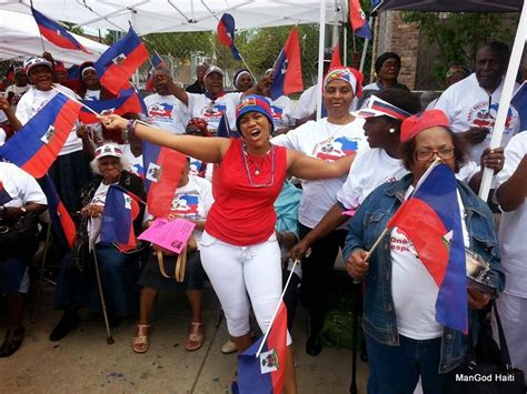 natacha clerger haitian flag celebration in massachusetts