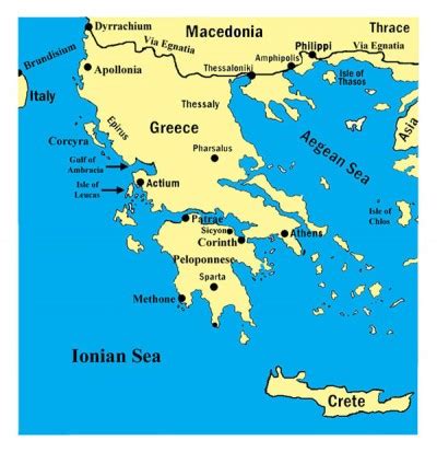 map  ancient greece octavian rise  power