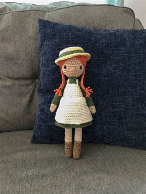 Anne Of Green Gables Girl Doll Stuffed Toy Made To Order