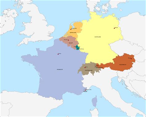 topografie landen en hoofdsteden west europa wwwtopomanianet