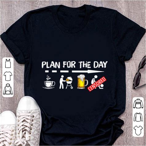 premium plan for the day coffee bbq grilling beer sex shirt hoodie