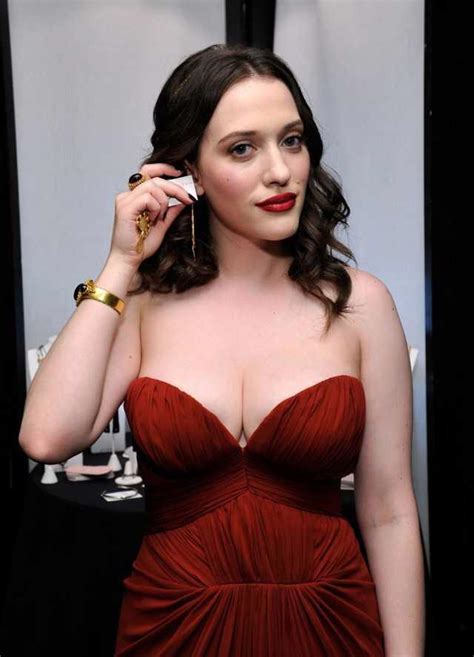 i m very tempted to pull down kat dennings s dress and