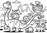 Coloring Dinosaurs Kids Family Pages Color Print Children Brachiosaur sketch template