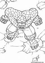 Pages Fantastiques Fantastico Coloriage Quarteto Coisa Pintar Chose Fantastici Spiderman Qui Fantastique Colorare Furioso Hellokids Enerve Disegno Sheets Avengers Herois sketch template