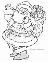 Christmas Coloring Pages Printable Santa Color Father Colour Advanced Print Clipart Drawing Library Popular Book Coloringhome sketch template