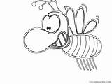Bee Coloring Spelling Online Coloring4free Related Posts sketch template