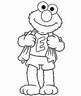 Elmo Coloring Pages Toddlers Head Getcolorings Kids sketch template
