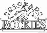 Rockies Dot sketch template