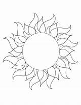 Sonne Zeichnung Mandala Steuben Varieties Zeichnen sketch template