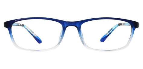 Trinity Rectangle Reading Glasses Navy Crystal Fade Multi Color