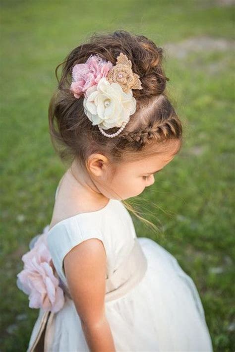 21 coiffure fille 33 cute flower girl hairstyles 2020 update