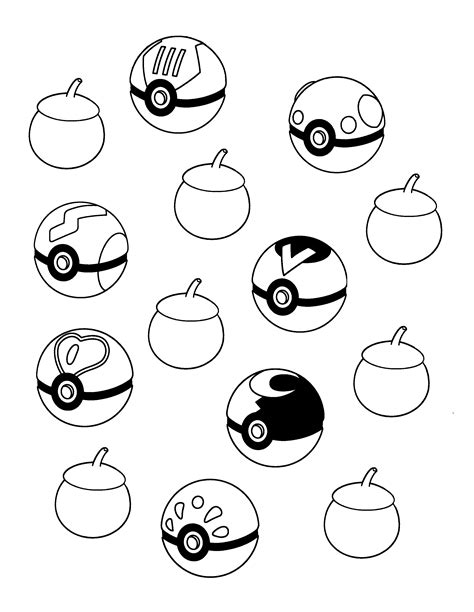 poke ball coloring pag coloring pages