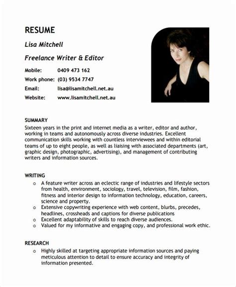 writers resume template printable word searches