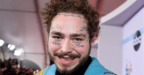Post Malone Admits To Using Face Tattoos As A Distraction From Physical