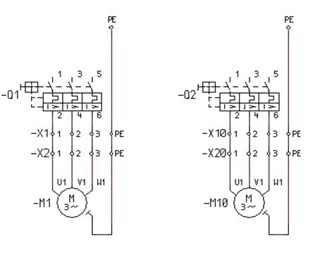mehrpolige verbindung darstellen elektrotechnikeplan foren auf cadde