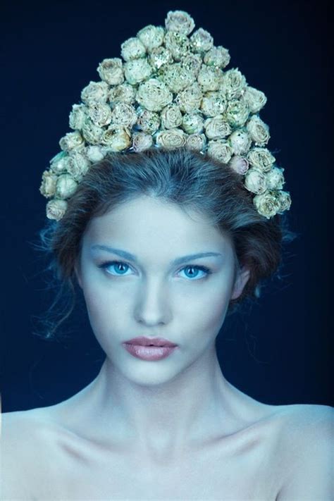 russian beauty russian girl floral crown russian beauty russian fashion good looking women