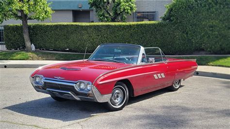 ford thunderbird convertible classic collector cars
